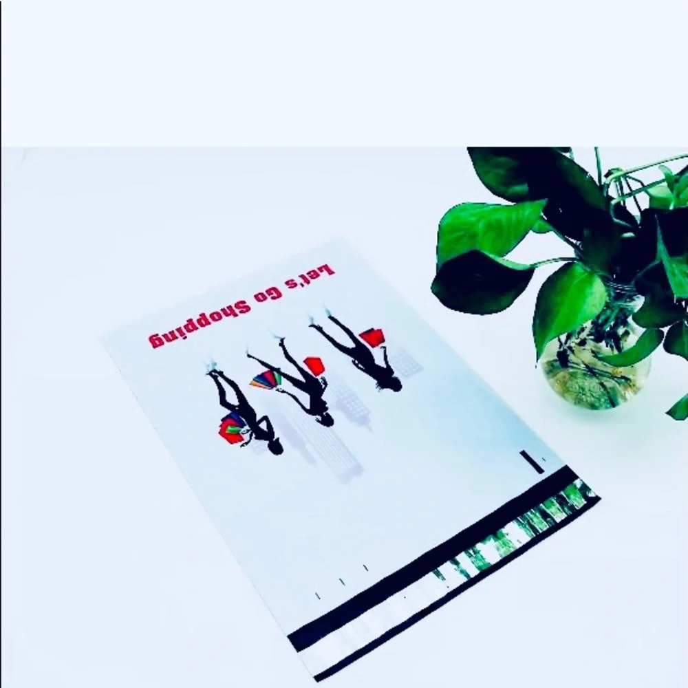 24ct ~ 10x13’ Designer PolyMailers Variety Pack   ~BONUS~24ct Free Stickers 🌿🆕🌿